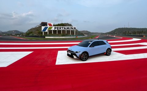 Hyundai, Hyundai Ioniq 5, Hyundai Ioniq, Geber Hyundai Ioniq 5 N di Sirkuit Mandalika, Sukses Berikan Respon Natural