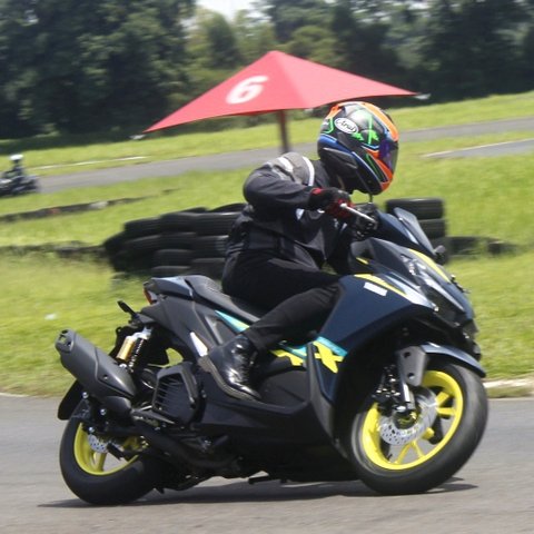 Yamaha, Pengujian Teknologi YECVT Pada Yamaha Aerox Alpha di Lintasan Pendek, Begini Hasilnya!