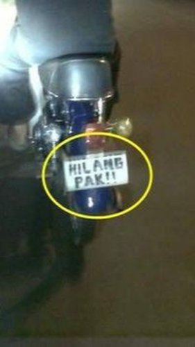 10 Gaya Kocak Pemotor Hindari Tilang, Banyak Akal Tapi Polisi Tetap Waspada