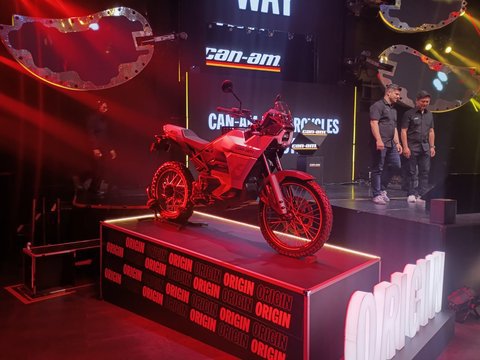 Motor Listrik Premium Can-Am Resmi Meluncur, Ini Spesifikasi & Fitur Futuristiknya