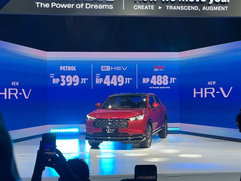 Honda, Honda HR-V, Honda HR-V Hybrid Meluncur di RI, Harga Mulai Rp 449 Juta