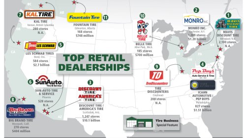 Big get bigger: 2025 independent retail tire dealer ranking