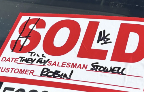 Baby robins move out after weeks of publicity for Ford store