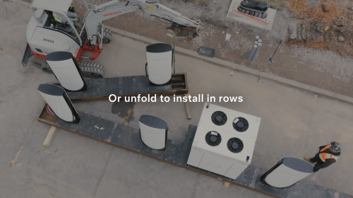 Tesla Launches New V4 Supercharger Stations That Fold