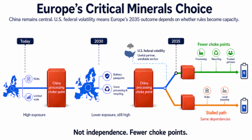 Critical Minerals: China’s Grip, America’s Volatility, Europe’s Choice