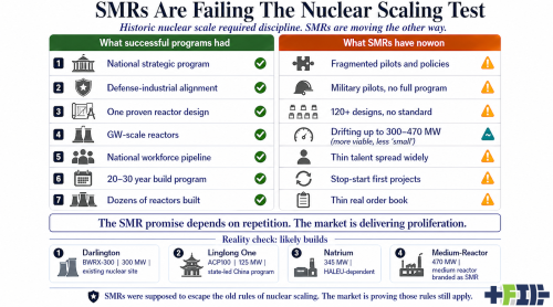Nuclear Scaling Requires Discipline. SMRs Deliver Fragmentation