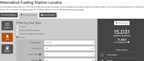 71,482 EV Fast Chargers Operating In The US Now