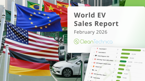 Top Selling Electric Vehicles in the World — February 2026