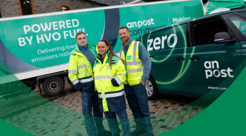 An Post Reaches Emissions Milestone 3 Months Early