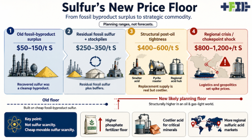 Strait Of Hormuz Sulfur Shock Previews Fertilizer’s Future