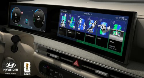 Hyundai EVs Get Fun New FIFA World Cup 2026 Themes in Infotainment