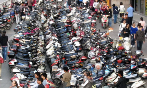 Not Including China, Where Electric Scooters Are Actually Selling