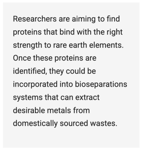 New “Atlas” Will Catalog Proteins That Bind to Rare Earth Elements