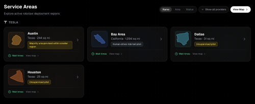 Tesla Is Rolling Out More Unsupervised Robotaxis
