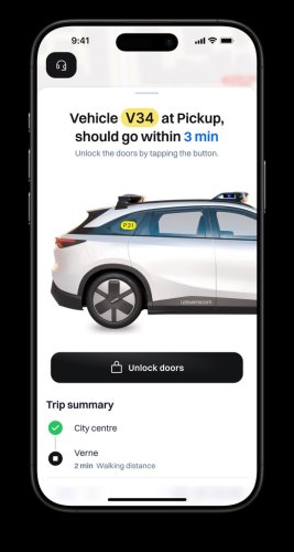 Robotaxi, 1st Robotaxi Service in Europe