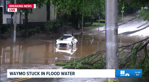 Waymo Robotaxis Have To Take A Break In Atlanta — Can’t Handle Flooding
