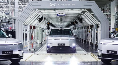 XPENG Starts Producing Robotaxis