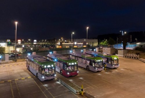 Electric Bus Depots Used To Support UK National Grid