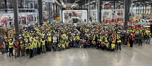 First Tesla Semi At High Production Line Completed