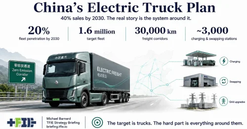 China Just Made Electric Trucks A Freight System, Not A Vehicle Category