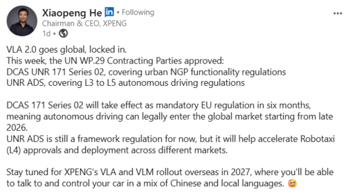 XPENG VLA 2.0 & MONA L03 Ready For Global Markets