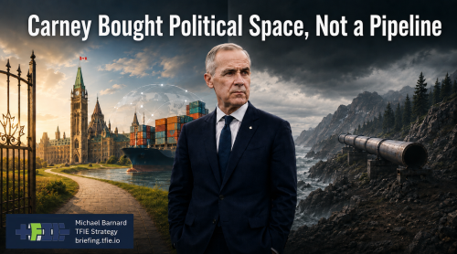 Carney’s Alberta Pipeline Deal Is Strategy, Not A Funded Pipeline