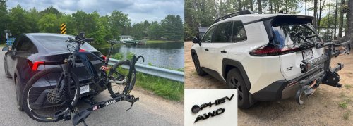 Toyota Rav4 Plug-in Hybrid vs. Tesla Model Y Basic