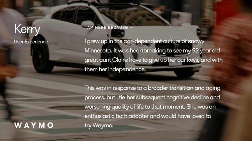 Waymo: Aim to Become “World’s Most Trusted Driver” and “New Reference Model for Human Collision Avoidance”