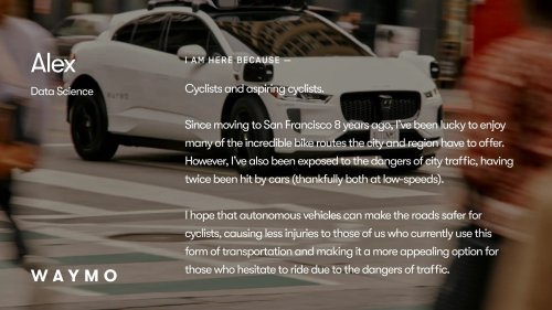 Waymo: Aim to Become “World’s Most Trusted Driver” and “New Reference Model for Human Collision Avoidance”