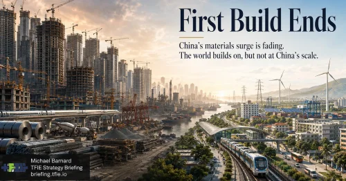 China’s First Build Is Ending, And The World Won’t Repeat It