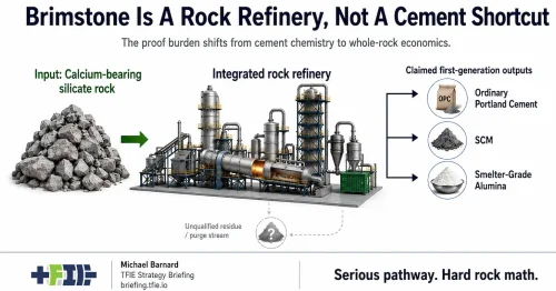 Brimstone’s Cement Pitch Hides A Bigger Minerals Refinery Bet