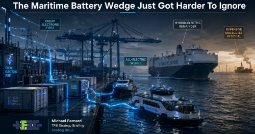 Batteries Don’t Need To Electrify Every Ship To Reshape Shipping Fuels