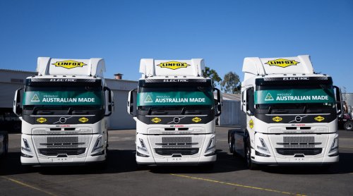 Volvo Electric Heavy Trucks — Built in Queensland for Australia