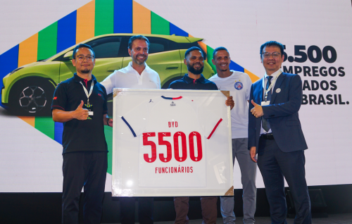 BYD, BYD Reaches 100,000 EVs Produced in Brazil