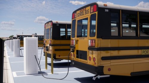 California School District Jumps Into Solar, Storage, & Electric Buses