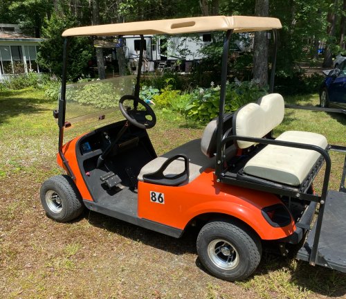 Vatrer LFP Battery Transforms EZ Go Golf Cart