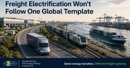 Battery, Battery Costs Are Global. Freight Geography Isn’t.