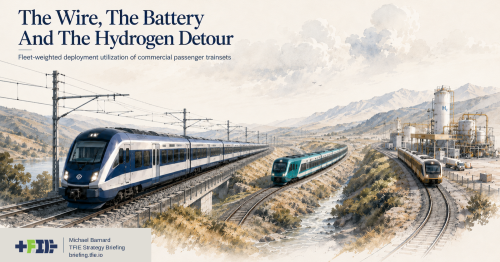 Hydrogen Trains Get Headlines. Battery Trains Get Used.