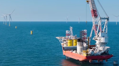 ScottishPower Renewables & Masdar Mark Major Engineering Milestone at East Anglia THREE Windfarm
