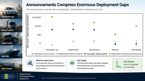Hydrogen Gets Far More Attention Than Its Deployment Justifies
