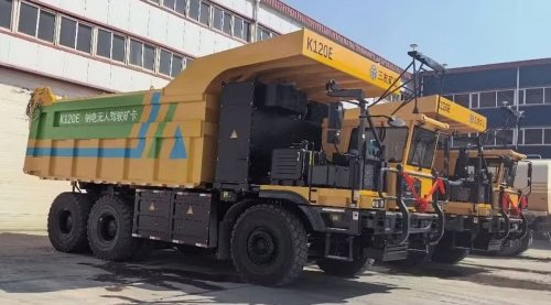 Electric Mining Truck Uses Sodium-Ion Batteries