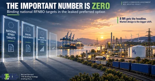 Leaked EU Hydrogen Draft Moves From Quotas To Credits
