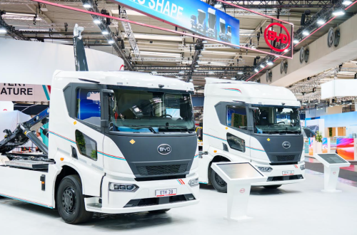 BYD Launches Major 44-Metric Ton Electric Truck in IAA Transport