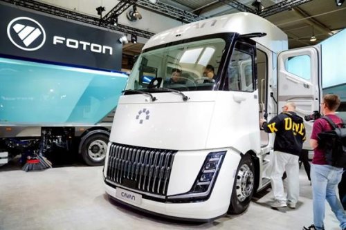 BAIC-Foton Debuts “Cavan Beacon” Freight Truck in Hannover
