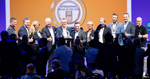 Volvo, Volvo’s electric truck range wins International Truck of the Year 2027 at IAA