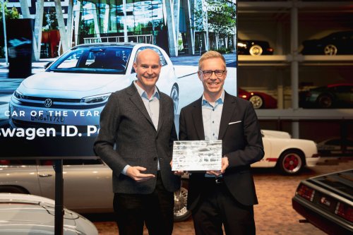German Car of the Year 2026 Award for the All-New Electric ID. Polo