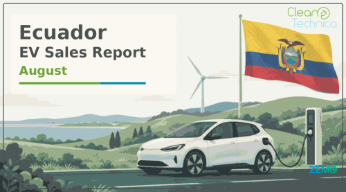 A New Star Is Born As EVs Reach 19% Market Share In Ecuador In August!