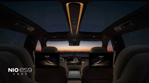 NIO, SUV, NIO unveils official interior and exterior photos of the ES9 flagship SUV