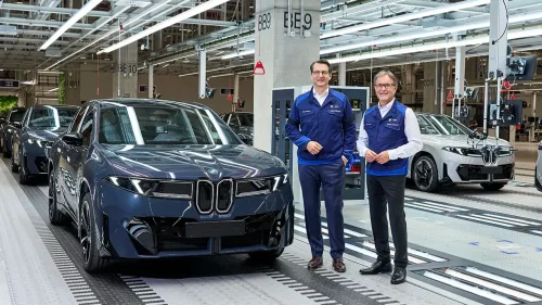 BMW, BMW iX3, BMW's Debrecen plant produces 50,000th iX3 in record nine-month ramp-up