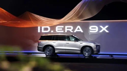 SUV, SAIC-Volkswagen launches ID. ERA 9X; VW's first EREV and largest SUV globally